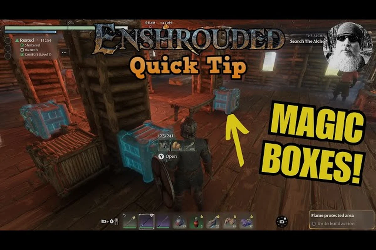 Enshrouded How to Get Magic Chests: Storage and Building Blocks