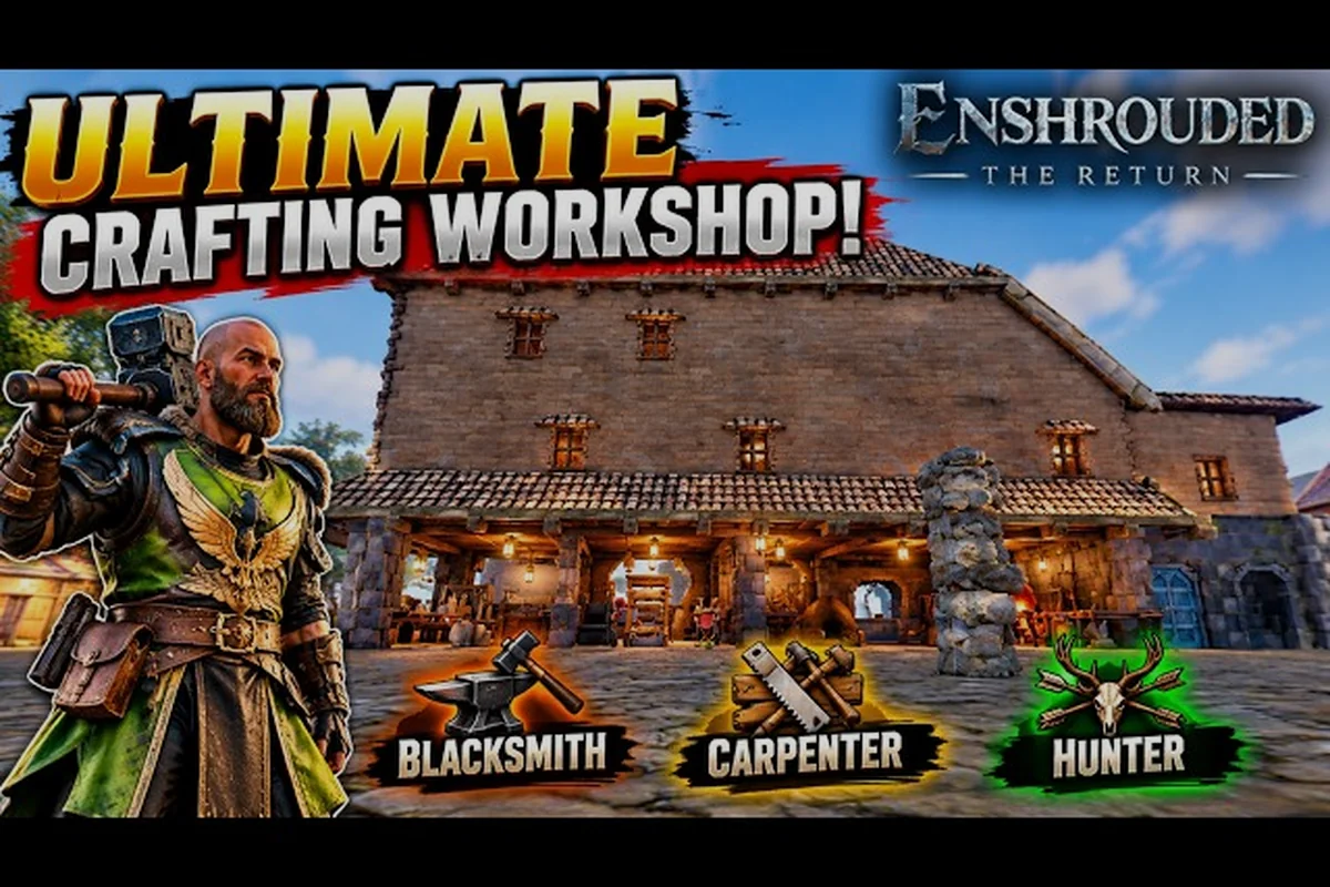 Enshrouded Carpenter Guide: Workshops and Forge Stations